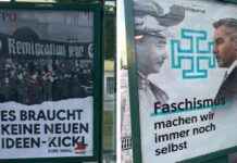 Faschismus- und Nazi-Plakate gegen österreichische Parteien entdeckt news-13092024-095207