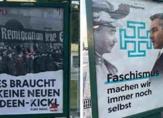 Faschismus- und Nazi-Plakate gegen österreichische Parteien entdeckt news-13092024-095207