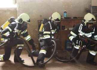 Feuerwehrleute bereiten sich mit Atemschutz auf den Ernstfall vor news-16102024-154039