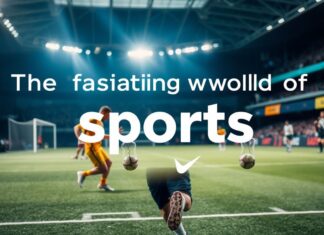 Die faszinierende Welt des Sports: Ein Blick hinter die Kulissen The fascinating world of sports: A look behind the scenes