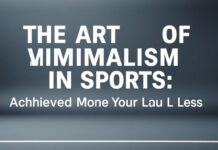 Die Kunst des Minimalismus im Sport: Mehr Leistung mit weniger The Art of Minimalism in Sports: Achieving More with Less
