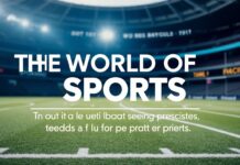 Die Welt des Sports: Ein Blick auf die neuesten Trends und Entwicklungen The World of Sports: A Look at the Latest Trends and Developments