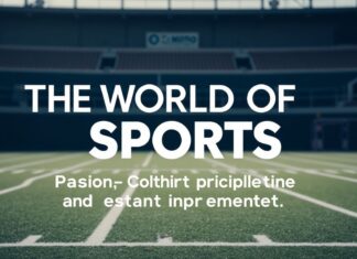 Die Welt des Sports: Leidenschaft, Disziplin und ständige Verbesserung The World of Sports: Passion, Discipline, and Constant Improvement