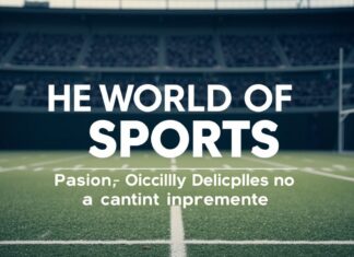 Die Welt des Sports: Leidenschaft, Disziplin und ständige Verbesserung The World of Sports: Passion, Discipline, and Constant Improvement