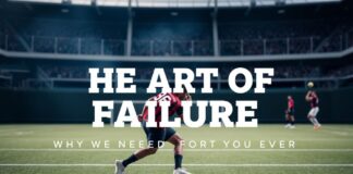 Die Kunst des Scheiterns: Warum wir Sport brauchen wie nie zuvor The Art of Failure: Why We Need Sports More Than Ever