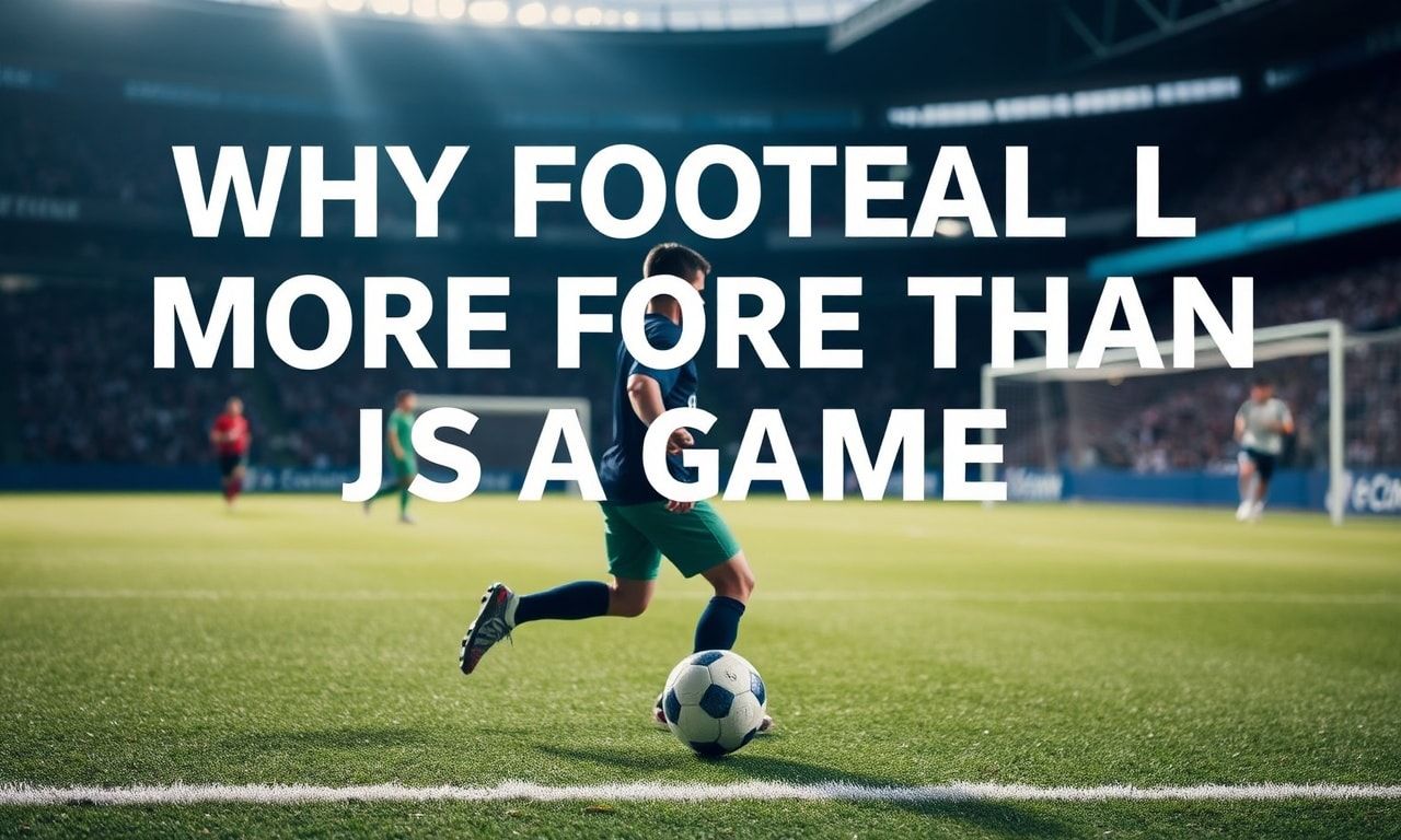 Warum Fußball mehr ist als nur ein Spiel