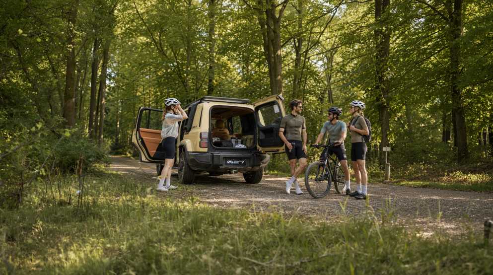 Die bahnbrechende i CAUR Ultra EV-Technologie definiert Premium-Mobilität im urbanen Raum neu